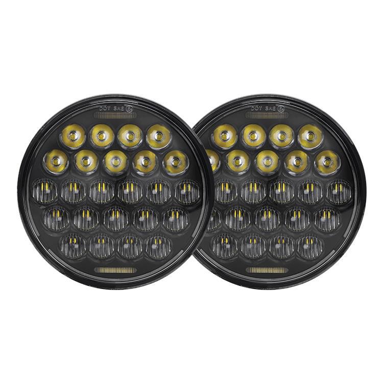 thumbnail image 2 of RIDROID 5.75" RGB LED Halo Projector Headlight For Harley-Davidson Iron 883 XL883N 2 of 5